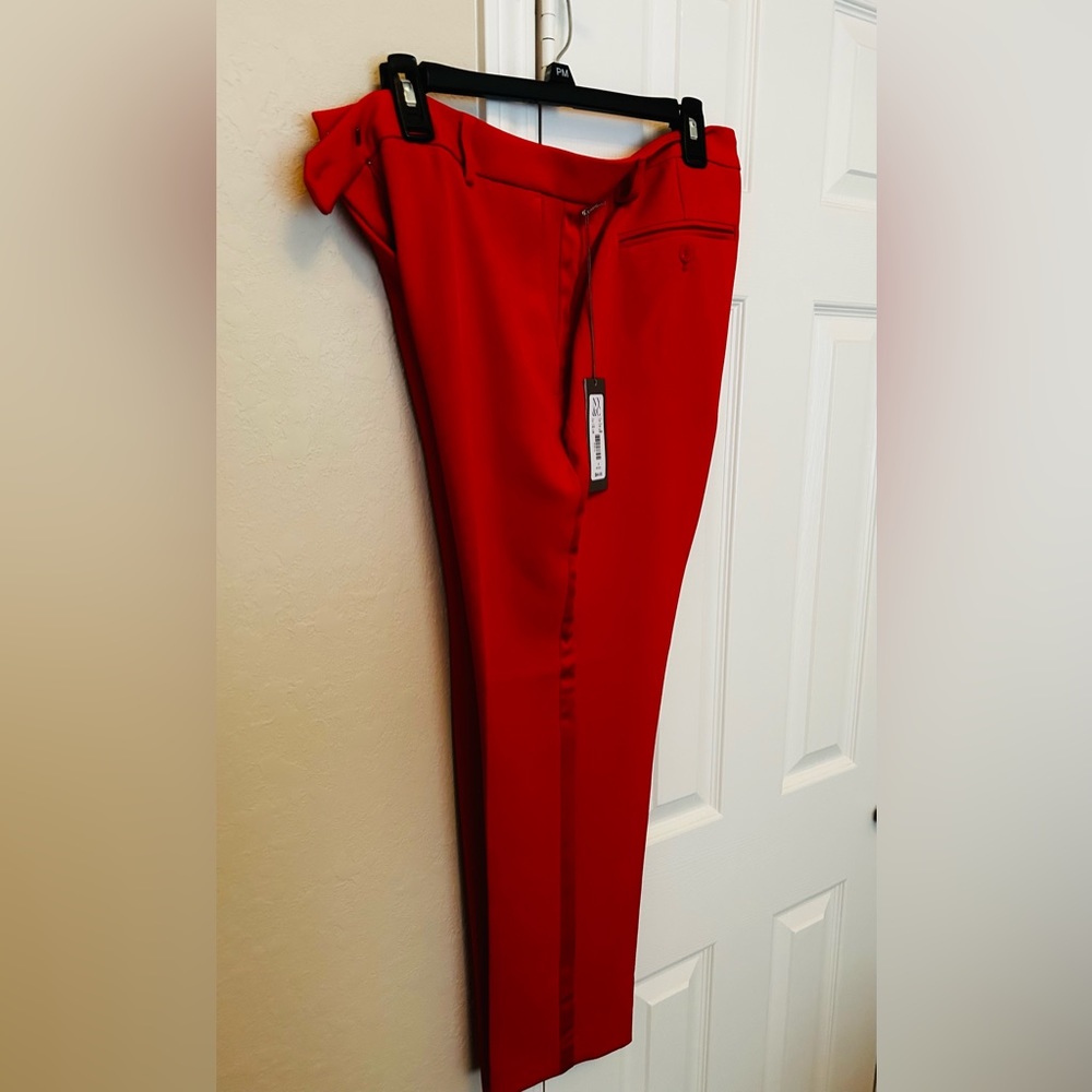 NWT Red Slacks